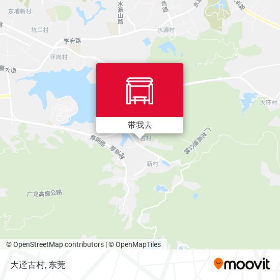 大迳古村地图