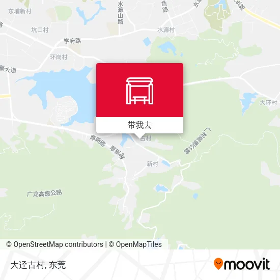 大迳古村地图
