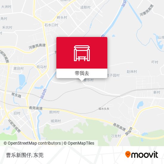 曹乐新围仔地图