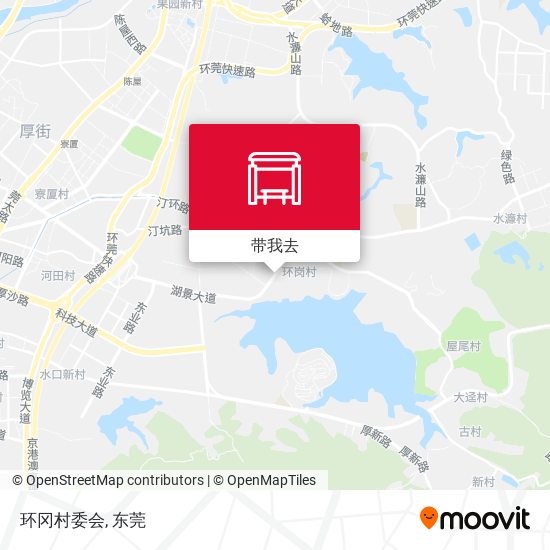 环冈村委会地图
