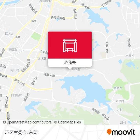 环冈村委会地图