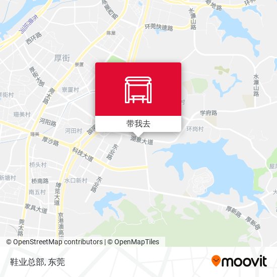 鞋业总部地图