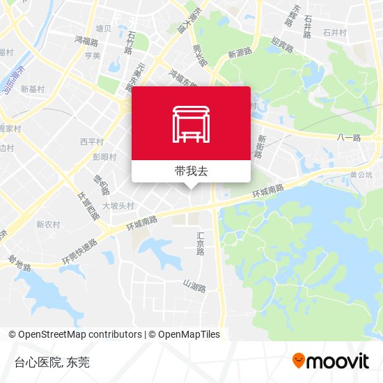 台心医院地图