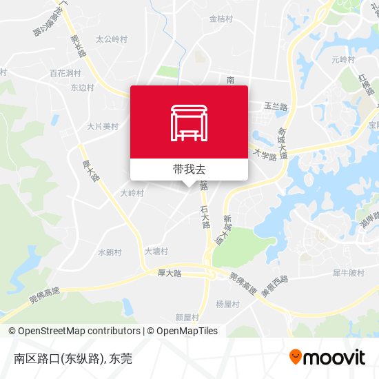 南区路口(东纵路)地图