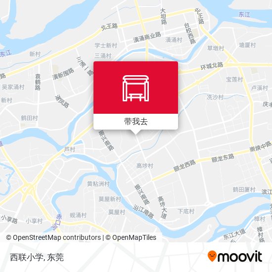 西联小学地图