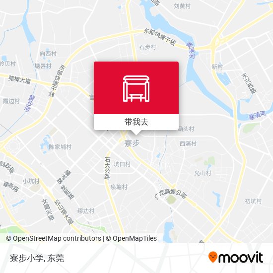 寮步小学地图