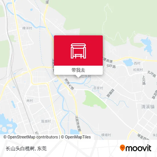 长山头白榄树地图