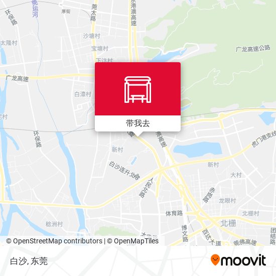 白沙地图