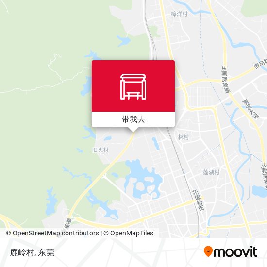 鹿岭村地图
