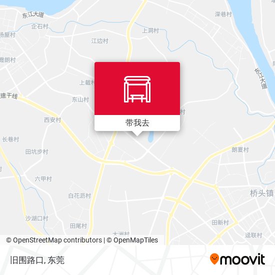 旧围路口地图