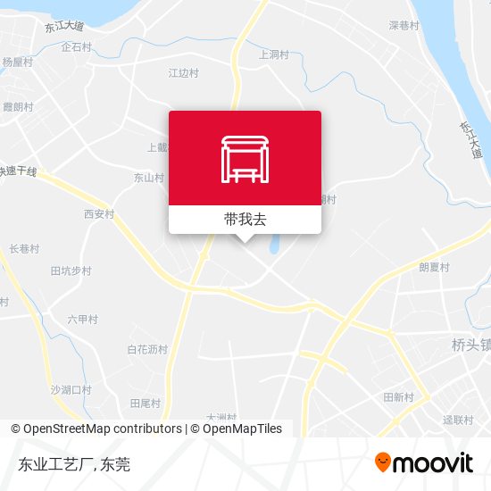 东业工艺厂地图