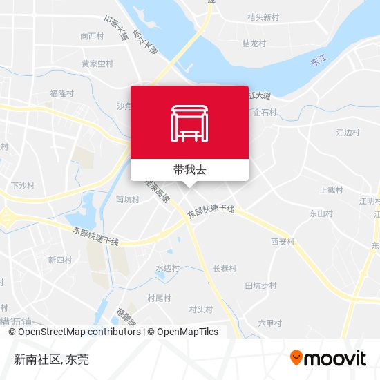 新南社区地图