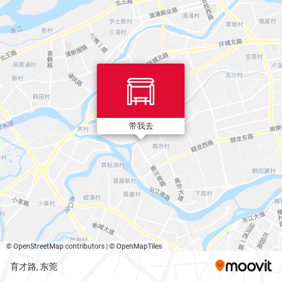 育才路地图