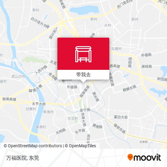 万福医院地图