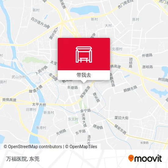 万福医院地图
