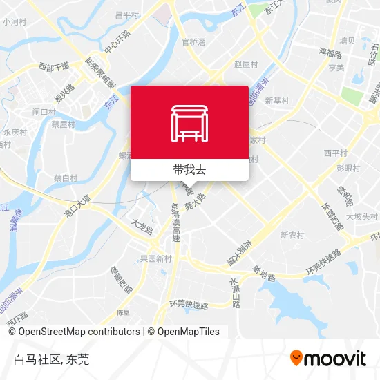 白马社区地图