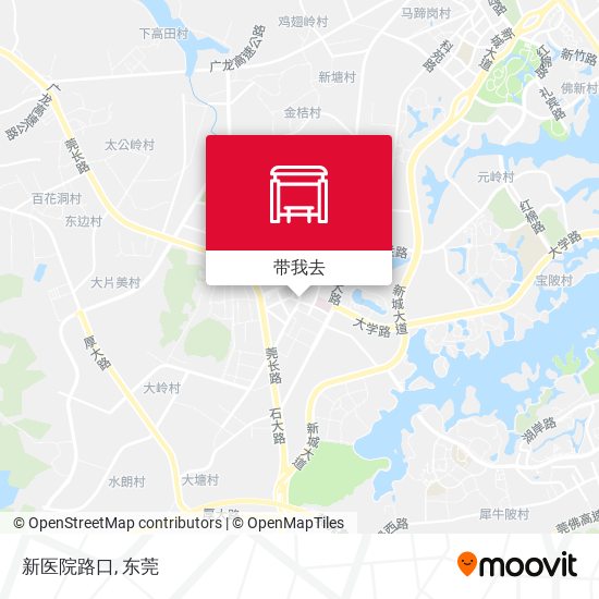 新医院路口地图