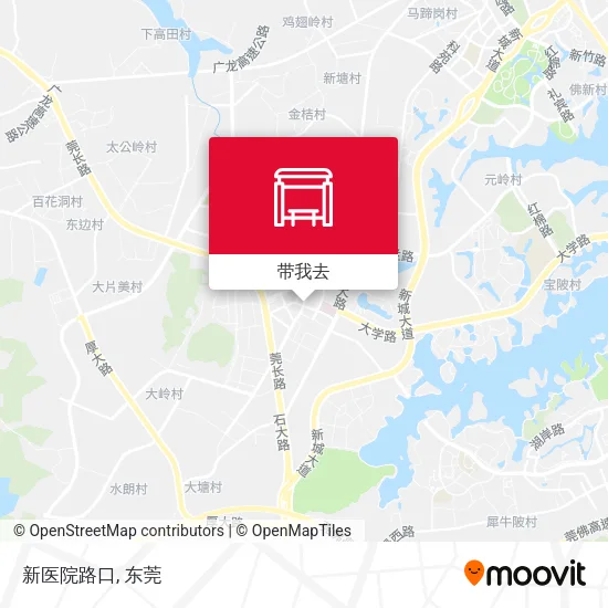 新医院路口地图