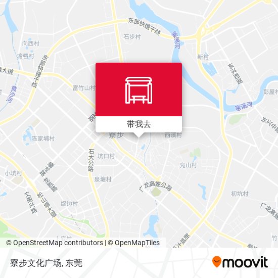 寮步文化广场地图