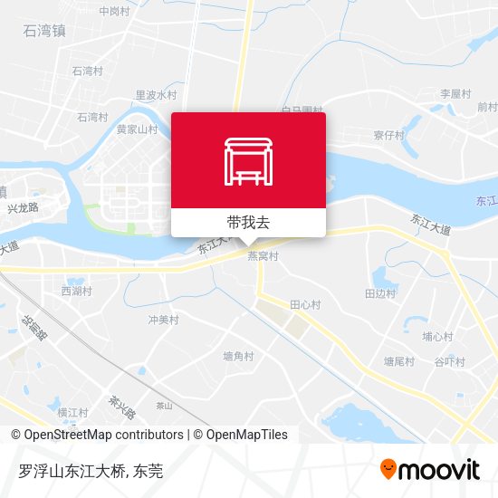 罗浮山东江大桥地图