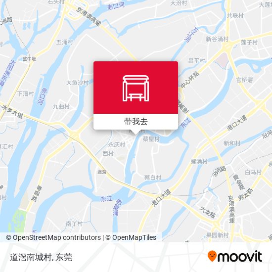 道滘南城村地图
