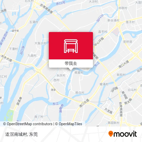 道滘南城村地图