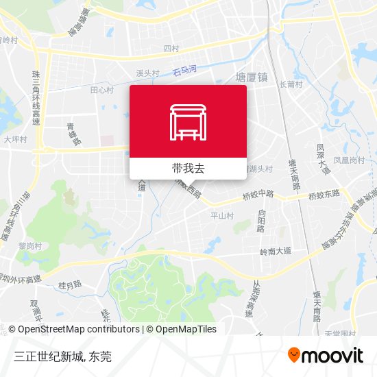 三正世纪新城地图