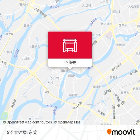 道滘大钟楼地图
