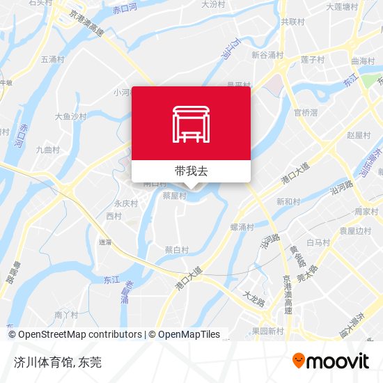 济川体育馆地图