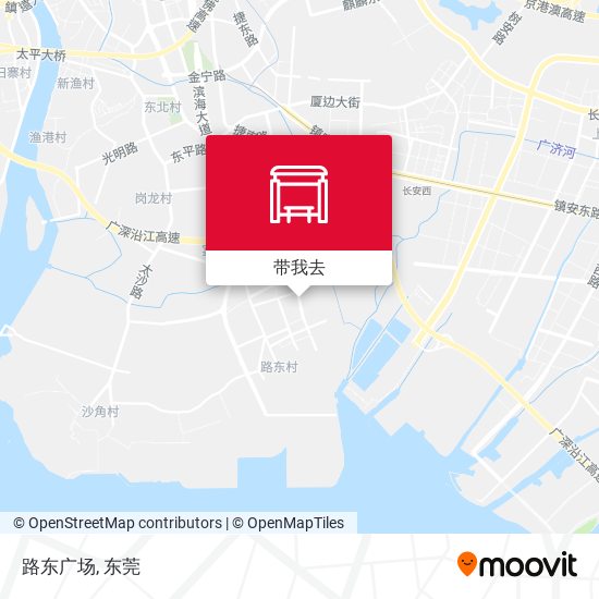 路东广场地图