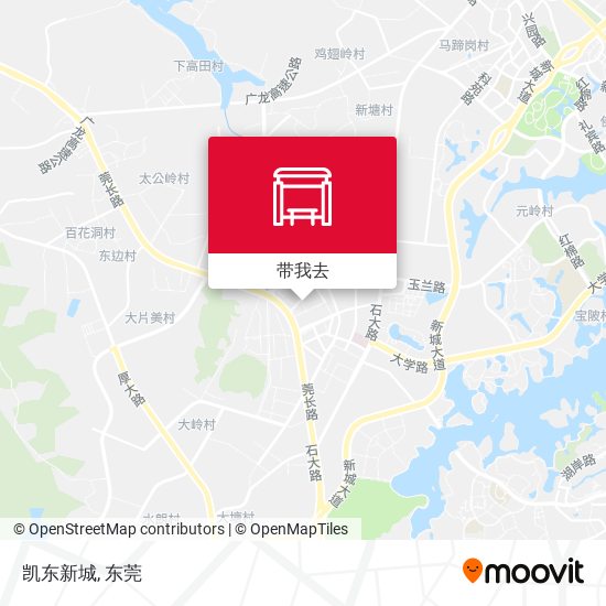 凯东新城地图
