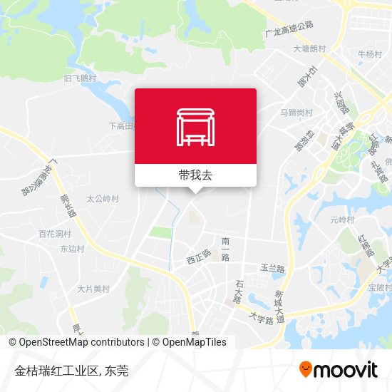 金桔瑞红工业区地图