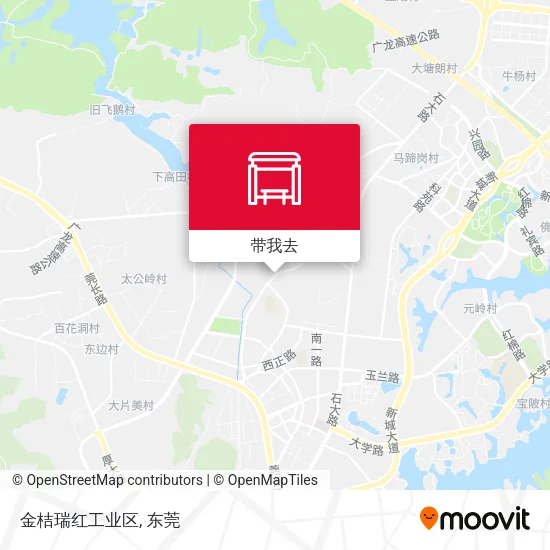 金桔瑞红工业区地图