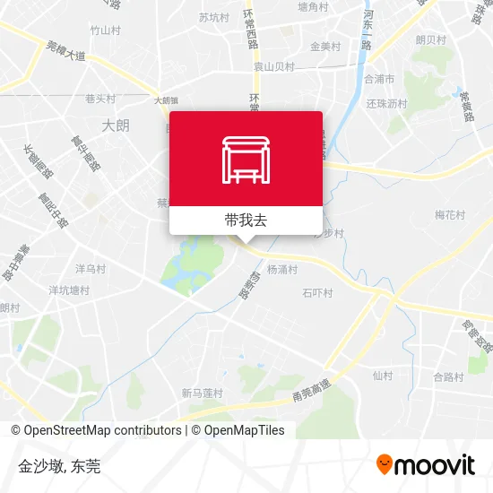金沙墩地图