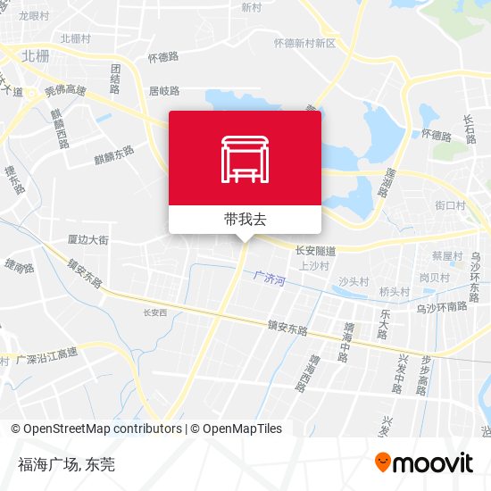 福海广场地图