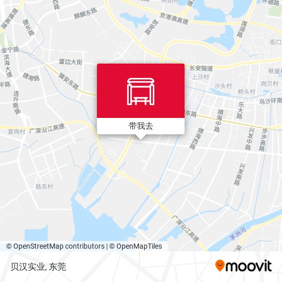 贝汉实业地图