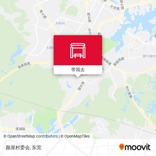 颜屋村委会地图