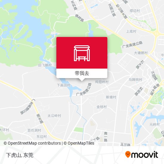 下虎山地图