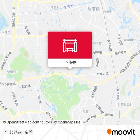 宝岭路南地图