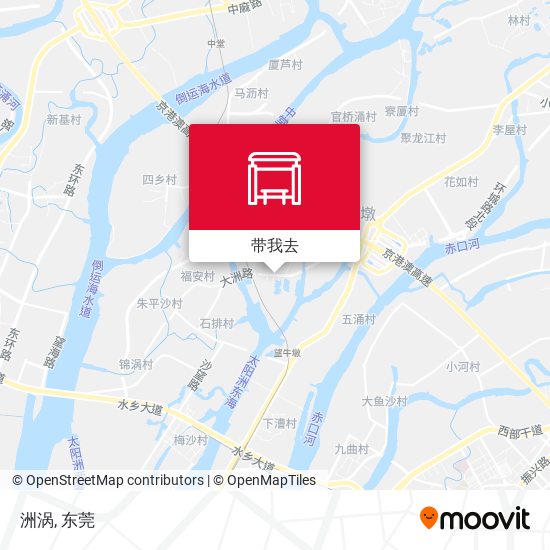 洲涡地图