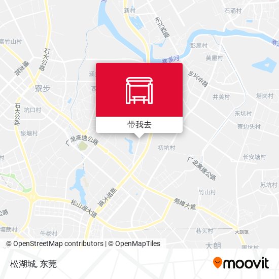 松湖城地图