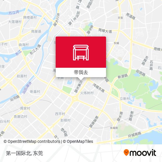 第一国际北地图