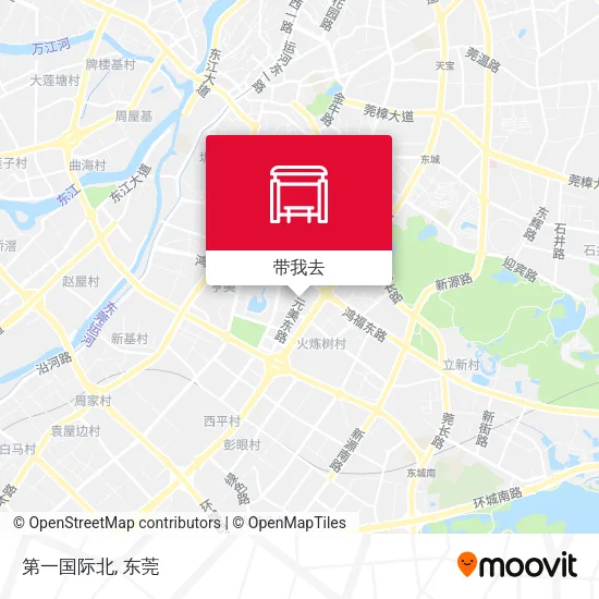 第一国际北地图