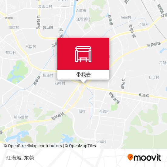 江海城地图