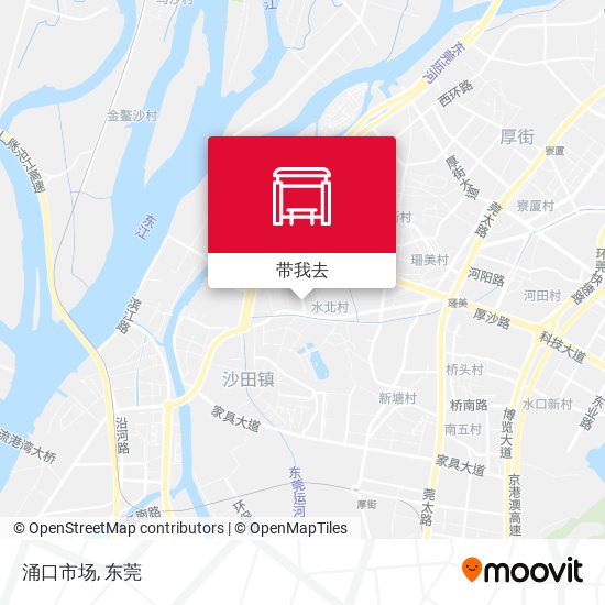 涌口市场地图