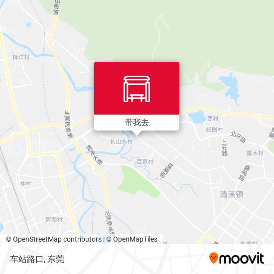 车站路口地图