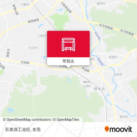 百果洞工业区地图