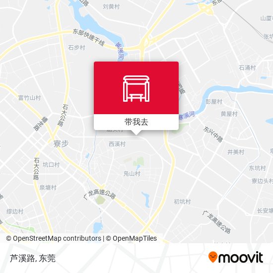 芦溪路地图