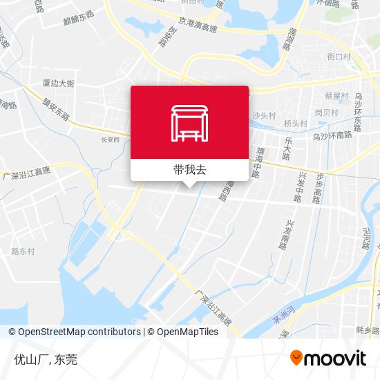 优山厂地图