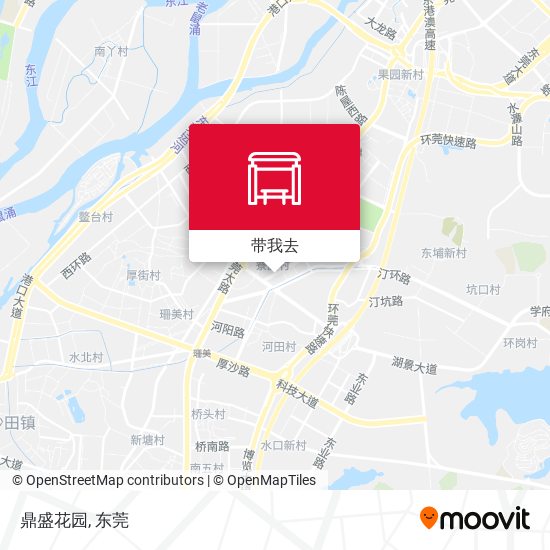 鼎盛花园地图